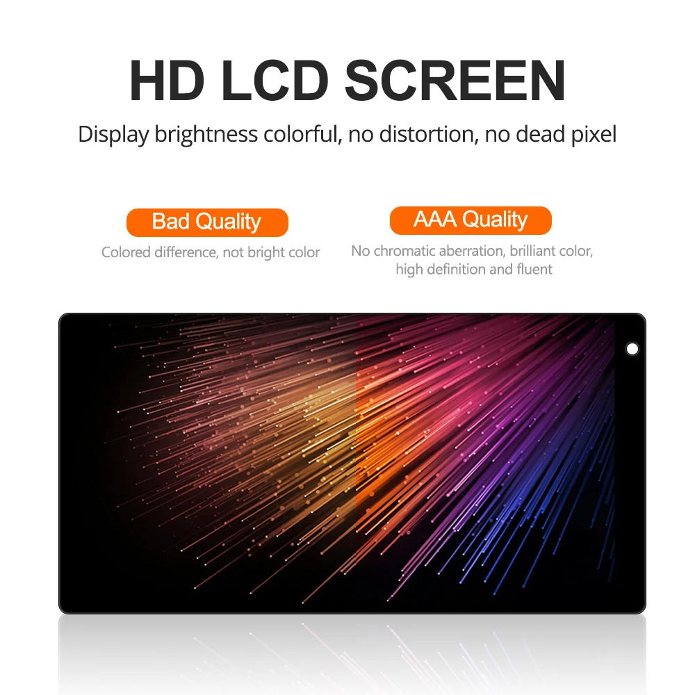6 4 &quotдисплей для XIAOMI Mi Mix LCD дисплей с сенсорным экраном дигитайзер MI MIX Черный