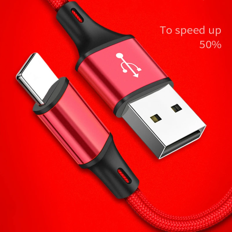 

Micro USB Cable Fast Charging For Samsung S7 Xiaomi Redmi Mi 8 Note 5 Pro 6A Type C Cable Charger For HUAWEI Mate10 20 Lite P30