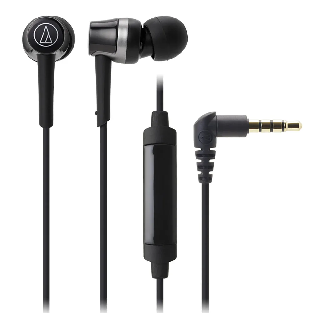 

Audio-Technica ATH-CKR30iS Original Wired Earphone with Microphone In-Ear In-Line Mic & Control for ANDROID iOS