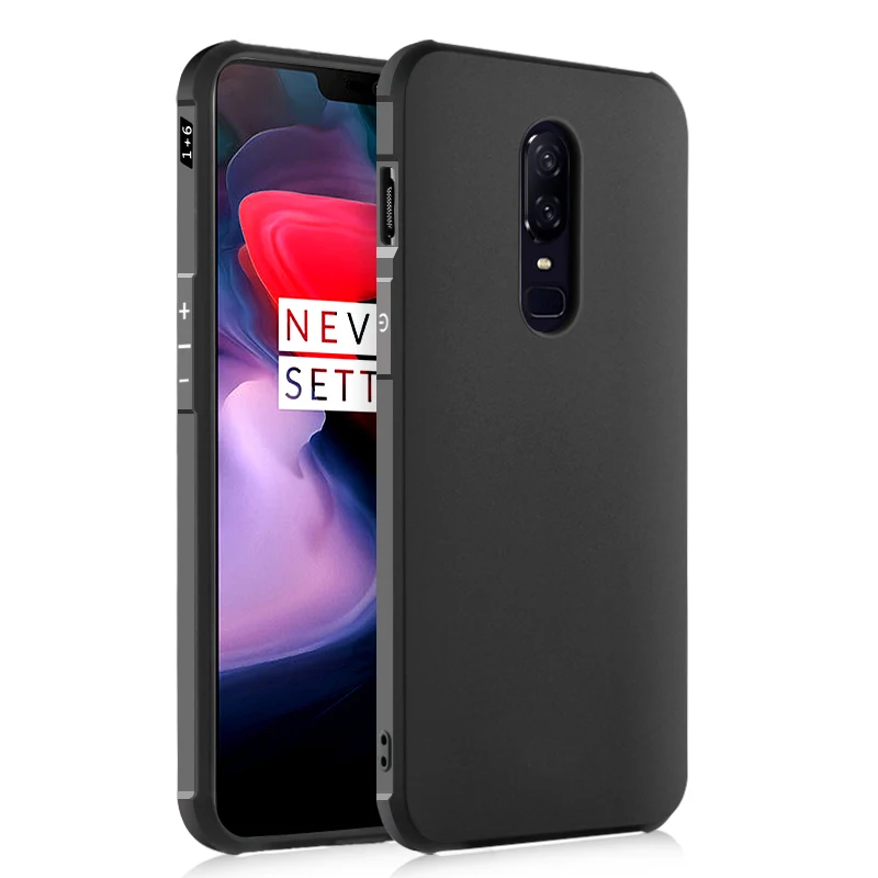 

Anti-knock Armor For Oneplus 6 Case Back Cover Silicon Phone Protection Funda For Oneplus6 Capa Coque Shell
