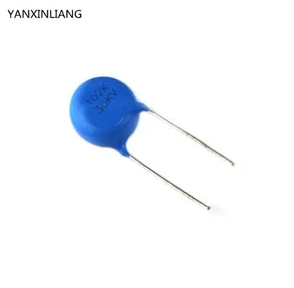 

10PCS 30KV 1000PF 102 High Voltage Ceramic Capacitor