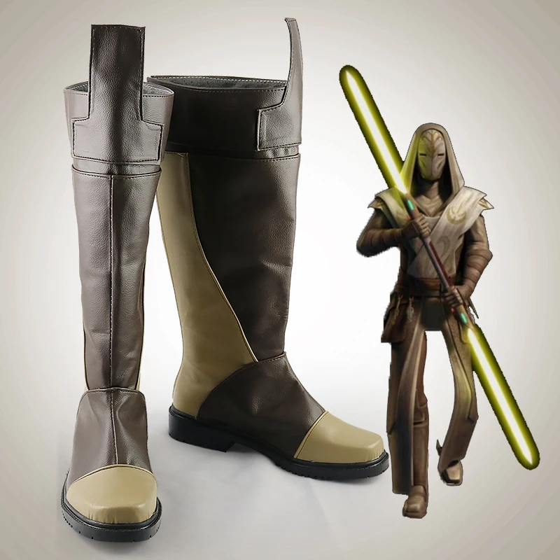 

New Star Wars Jedi Temple Guard Cosplay boots Anime Shoes customized