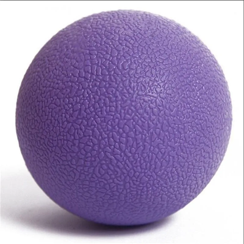 6,35 см мяч для Лакросса подвижный Миофасциальный триггер точечный релиз массаж тела Йога Фитнес Мячи - Цвет: Purple