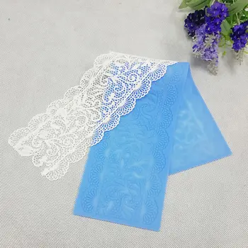 

Silicone Mold Fondant Cake Lace Embossed Cake Mold Sugar Lace Mat Cake Decorating Tool Embossing Mat