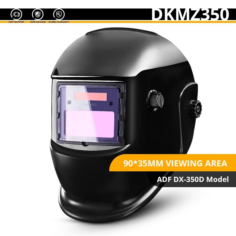 DKMZ350 DEKO череп Солнечная Авто Затемнение электрическая Сварочная маска/шлем/сварщик крышка регулируемая сварочная линза глаза маска для сварочного аппарата - Цвет: DKMZ350