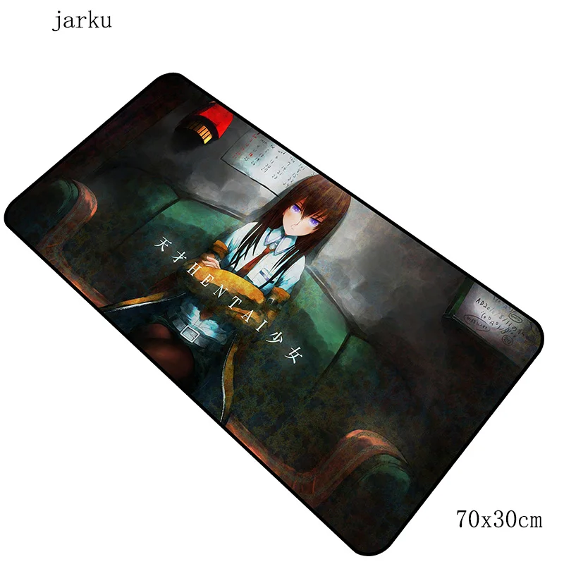 Size700x300x3mm Коврик для мыши steins gate 700x300x3 мм, коврик для мыши для геймера, подарок для мальчика, геймпад для ПК геймера, Персональный Игровой Коврик для мыши, офисный коврик для мыши - Цвет: Size700x300x3mm