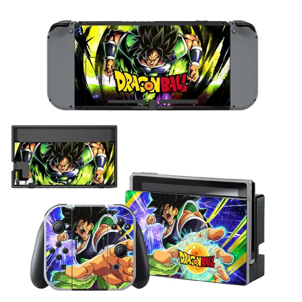 DRAGON BALL Z Nintendoswitch перечисленные виниловые наклейки переводной рисунок Vinilo