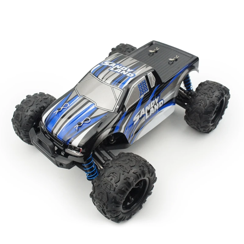 

1/18 2.4GHz High Speed Radio Remote Control RC Terrain Car Desert Truck Toy blue