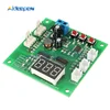4 Alambre de 2 canales ventilador PWM controlador de temperatura PC ventilador de velocidad del Motor Controlador LED termostato Digital 24 V DC 12 V V disipador de calor ► Foto 3/6