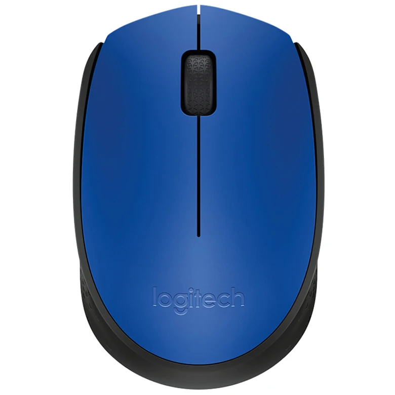 Беспроводная мышь logitech M170 2,4 ГГц с оптической мышью 1000 dpi для ПК/ноутбука, игровая мышь для офиса и дома - Цвет: Синий