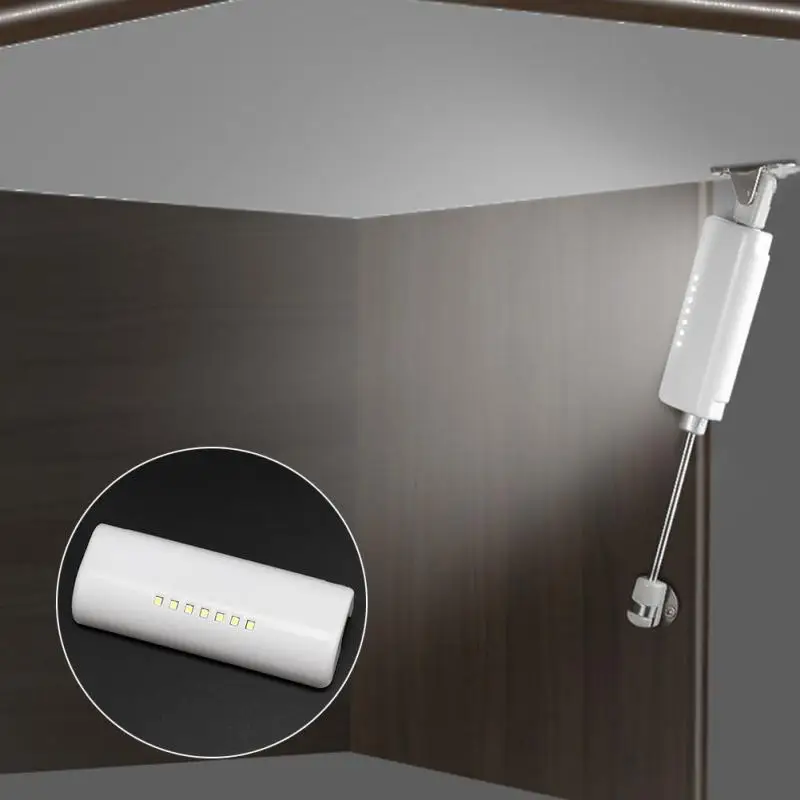 

Inner Hinge LED Sensor Under Cabinet Lights For Kitchen Bedroom Closet Wardrobe Night Light Battery Operated