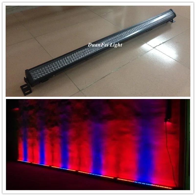 6 Unites Indoor led wash bar rgb dmx wall washer led non waterproof