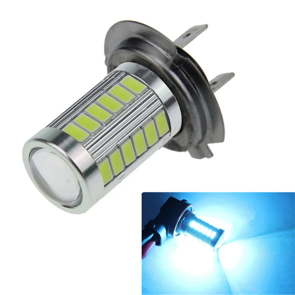 

Ice Blue 33 SMD 5730 33SMD LED H7 Fog Bulb Parking Lamp Daytime Running light PX26d