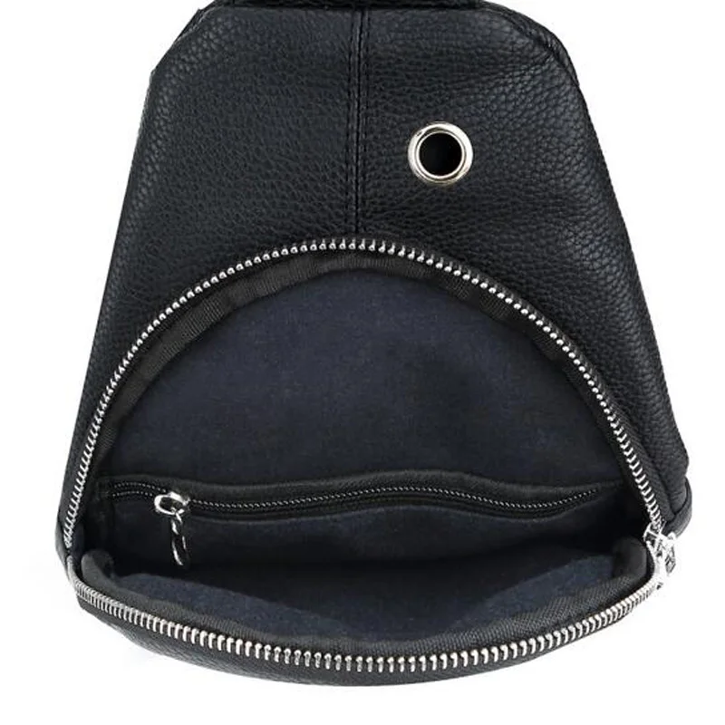 Грудь сумка для Для мужчин Crossbody сумки пакет Повседневное Сумка Кожа PU одного плечевой ремень пакет для мужской mochila