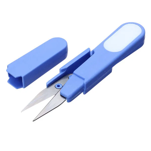 Multifunctional Stainless Steel Fly Fishing Plier Scissor Line Cutter Portable Plastic Handle With Covers Mini Tool Random Color | Спорт и
