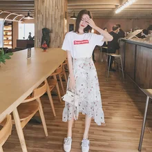 Новинка, женское летнее платье, рукав до локтя, облегающее, в полоску, круглый вырез, эластичная талия