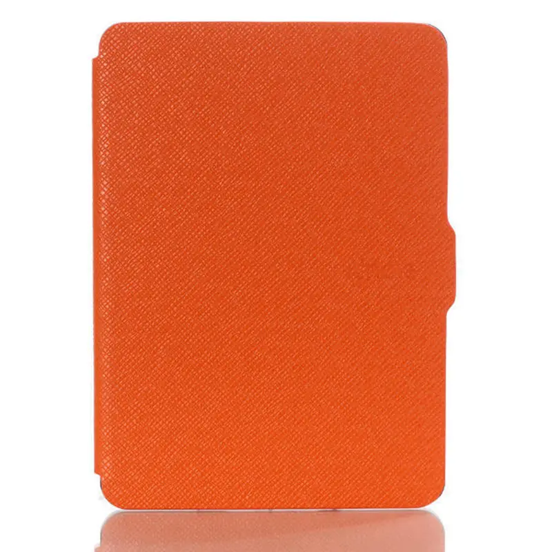 Ультратонкий чехол для нового Amazon kindle paper white 4 Магнитный чехол умный защитный чехол-книжка для kindle paperwhite 4 - Цвет: orange