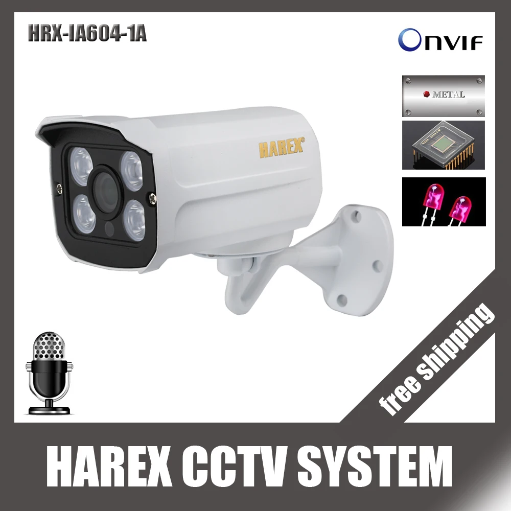 bilder für 720 P 1MP Audio mit mikrofon array led Außen IR CUT Nachtsicht Plug and Play Ip-kamera ONVIF Kamera, freies verschiffen bilder für 720 P 1MP Audio mit mikrofon array led Außen IR CUT Nachtsicht Plug and Play Ip-kamera ONVIF Kamera, freies verschiffen