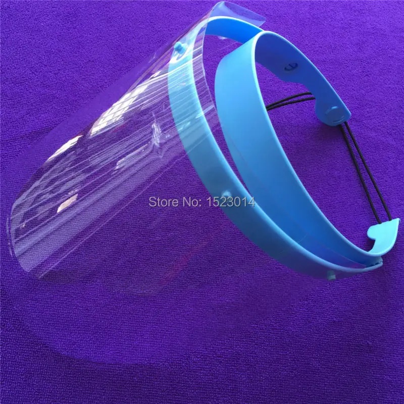 Dental Face Shield Glasses Frame + 10 Plastic Protective Film en
