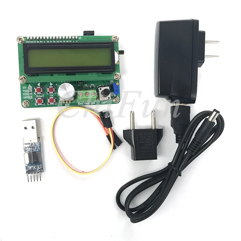 

FYE050 + USB + TTL power type arbitrary waveform DDS function signal source generator module / frequency meter