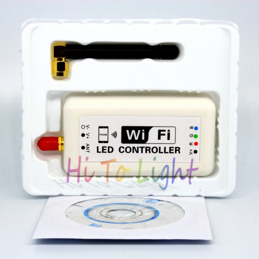 Светодиодный контроллер Wi-Fi диммер RGB светодиодный регулятор линейного светильника Smart iPhone Android/IOS системы 2835 3528 5050 Светодиодный модуль ленты