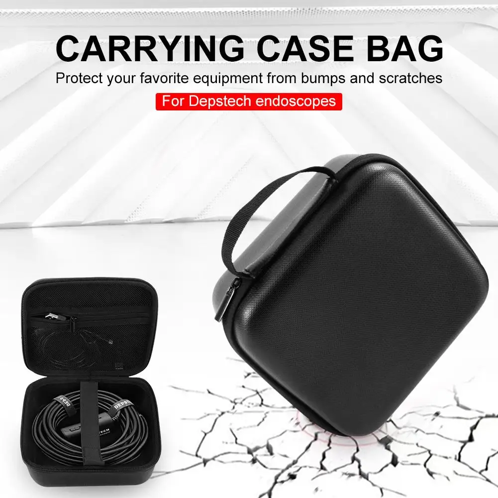 

Camera Carrying Case Bag For Depstech WiFi Wireless Various EndoscopesCable Accessories Hook Magnet Side View Mirror Set
