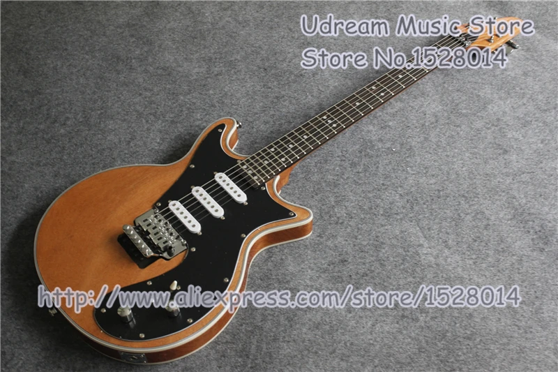 

Hot Sale China OEM Nature Wood Glossy Finish Suneye Electric Guitar With Chrome Floyd Rose Tremolo For Sale