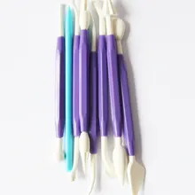 9 шт./компл. Торт Цветок Вырезка Ручка Торт Помадка декоративные узор Пресс Ножи Торт Моделирование Инструменты