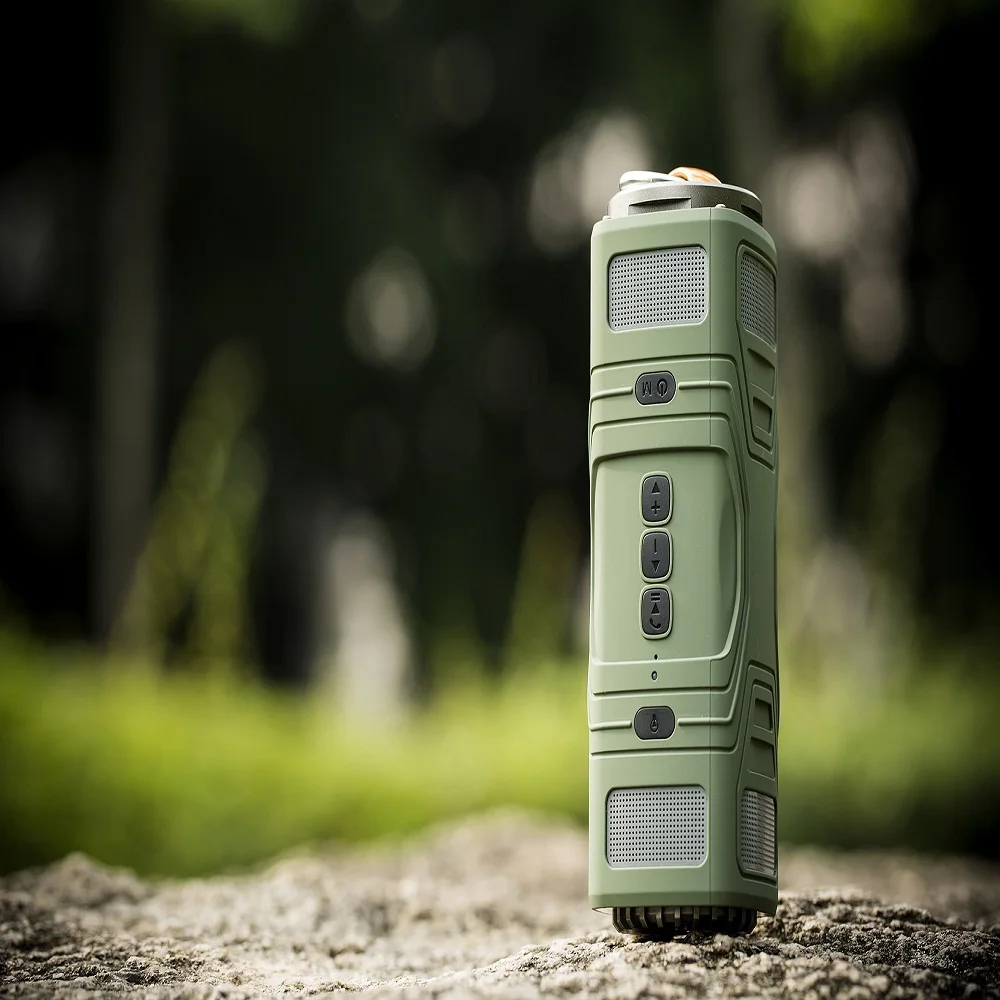 

Portable Speaker Wireless Bluetooth Speaker Subwoofer Waterproof Outdoor Bluetooth Speaker Surround Music With Led Flashlight