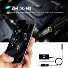 HD 720P Wi-Fi эндоскоп Камера 1 м/2 м/3,5 м/5 м змея кабель Водонепроницаемый светодио дный свет эндоскопа для ремонта автомобиля Труба инспекции