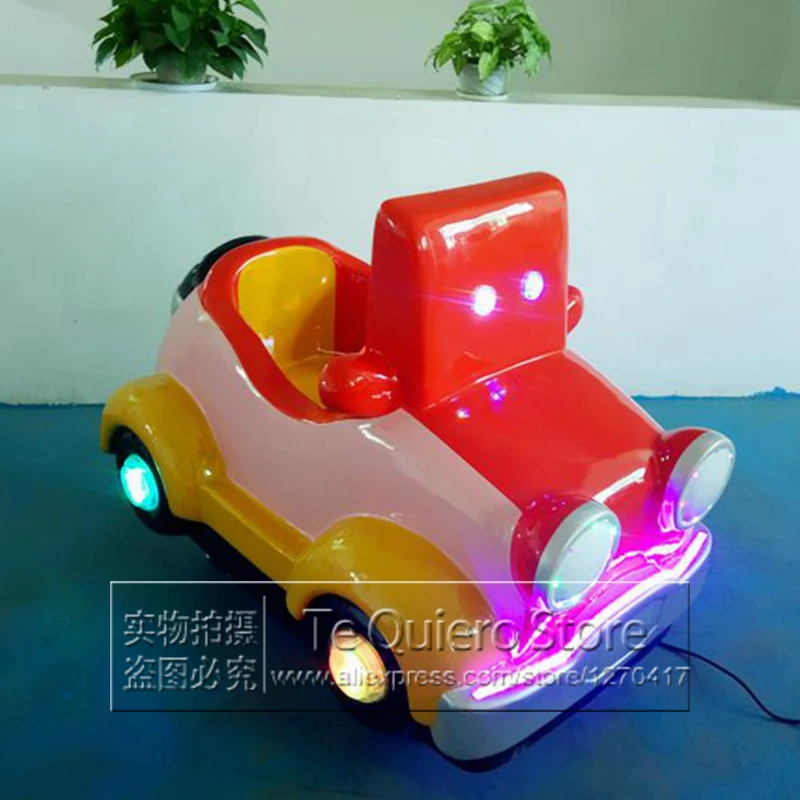 Coin Operated Electric Toy Fiberglass Kiddie Rides Children Ride On Cars (3)