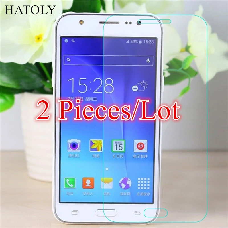 

For Glass Samsung Galaxy J5 Tempered Glass for Samsung Galaxy J5 Screen Protector for Samsung J5 2015 Glass J500H J500F HATOLY^