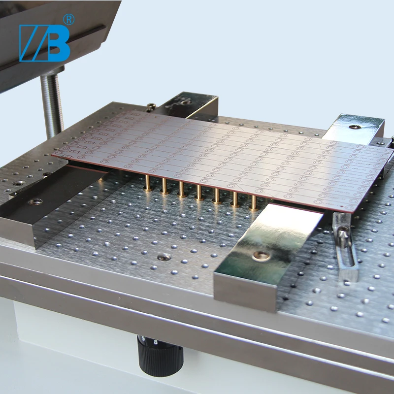 

manual precise pcb silk screen stencil printing machine / smt stencil printer