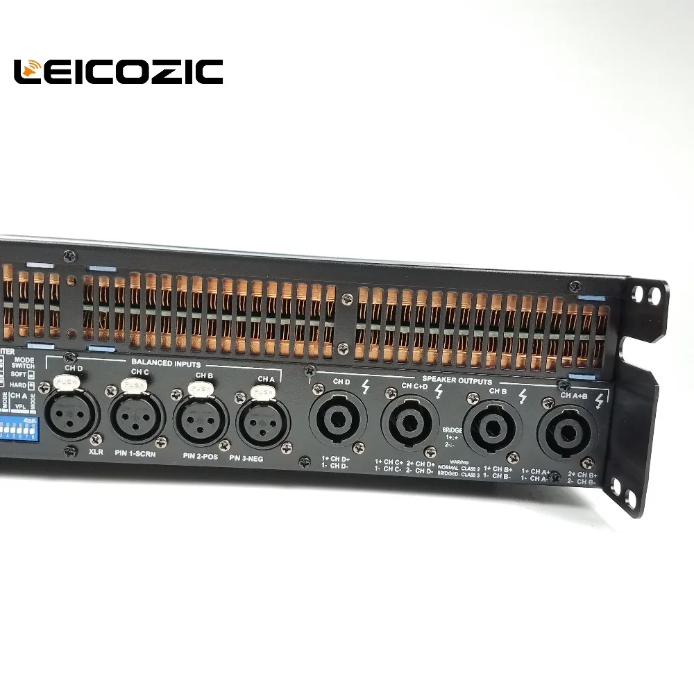 Leicozic 2500W 10000q 4 канала Мощность усилитель класса td линейного массива усилитель аудио profesional сценический усилители dj оборудование