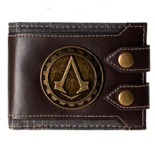 Juego Assassins Creed wallets monedero de la cartera Cosplay accesorio del traje de los apoyos del juguete DFT-1479
