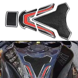 Новый мотоцикл 3D резиновый газовый масляный топливный бак накладка Защитная Наклейка для Yamaha/Honda/Kawasaki/Suzuki/Dukadi/KTM/Triumph/April