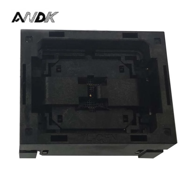 

QFN36(5x5)-0.4 Burn in Socket IC Test Socket Opentop Chip IC Size 5*5 Test Socket QFN36 MLF36 Flash Adapter Socket customized