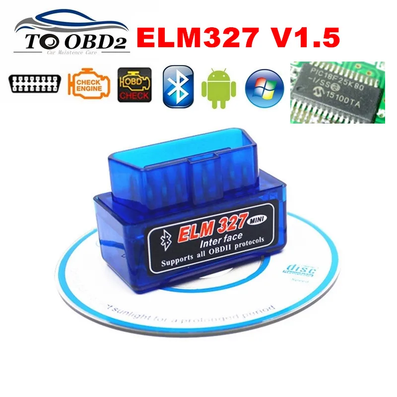 Prix pour ELM327 V1.5 Matériel Stable Fonction OBD OBDII Lecteur de Code ELM 327 Bluetooth V1.5 Travaux SUR Android Couple Voiture De Diagnostic SCAN Prix pour ELM327 V1.5 Matériel Stable Fonction OBD OBDII Lecteur de Code ELM 327 Bluetooth V1.5 Travaux SUR Android Couple Voiture De Diagnostic SCAN