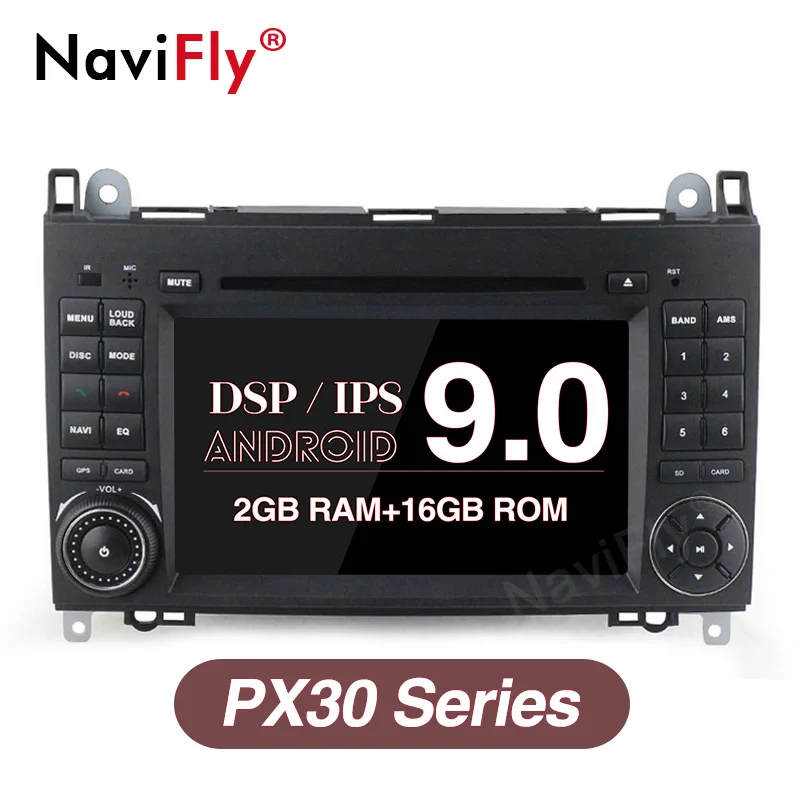 Discount Free shipping!7"2din android9.0 Car multimedia Player for Mercedes Benz B200 A B Class W169 W245 Viano Vito W639 Sprinter W906 0