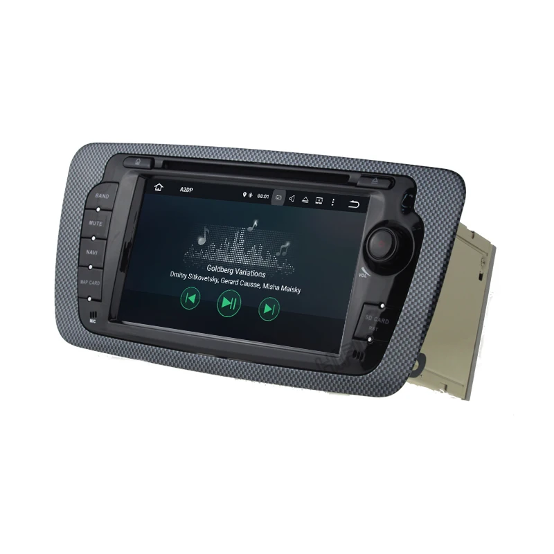 Best Quad core Android 7.1 Headunit Car DVD Player For VW Seat Ibiza 2009-2014 Tape Recorder Navi GPS RDS Radio 2G RAM 4G LTE BT WIFI 4
