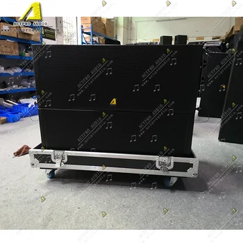 

PA audio KR212double 12 inch two way line array KR215 double 15 inch subwoofer active line array loudspeaker sound system