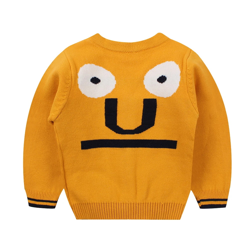 Warm Knitted Baby Sweater Long Sleeve V-Neck Infant Baby Cardigan Autumn Winter Sweater For Boys 0-9 Months Baby Boys Clothing (11)