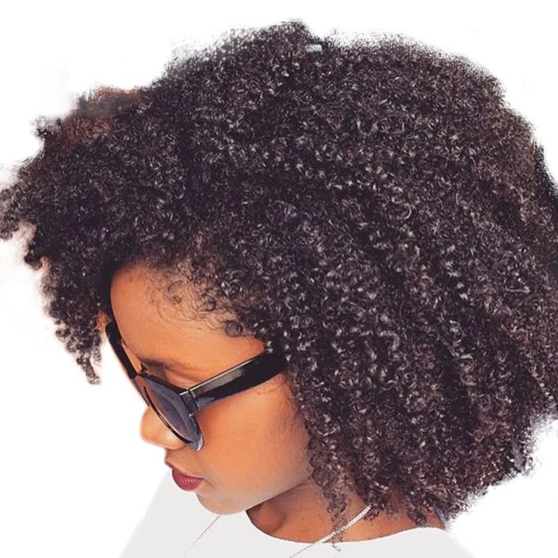 Aliexpress.com : Buy Afro Kinky Curly Clip In Human Hair ...