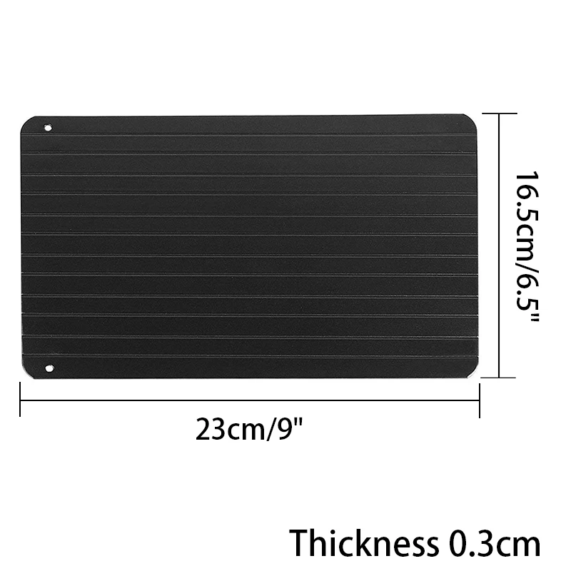 Быстрая доска для размораживания резиновый коврик креативный Алюминиевый Быстрый Лоток Для Оттаивания для замораживания мяса пищи Кухонные принадлежности пластины инструментов