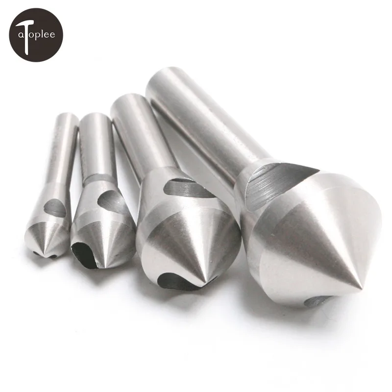 1PC 6mm/10mm/12mm HSS M35 Round Shank Oblique Hole Cutter Chamfering