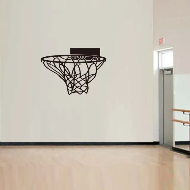 Us 6 02 30 Off Generation Basketball Hoop Removable Wall Stickers Gym Bedroom Sofa Background Home Decor Sticker Vinyl Mural In Wall Stickers From
