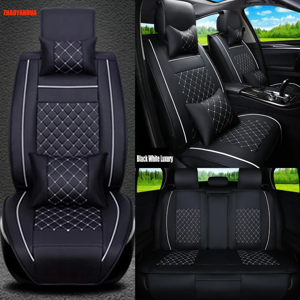 ZHAOYANHUA Car seat cover made for Mercedes Benz E class W211 W212 S211 S212 E200 E220 E280 E300 E3