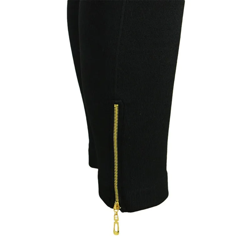 Новые Сексуальные женские модные высокая посадка на пуговице черные тонкие Утягивающие легинсы Леггинсы Брюки женские джинсы облегающие