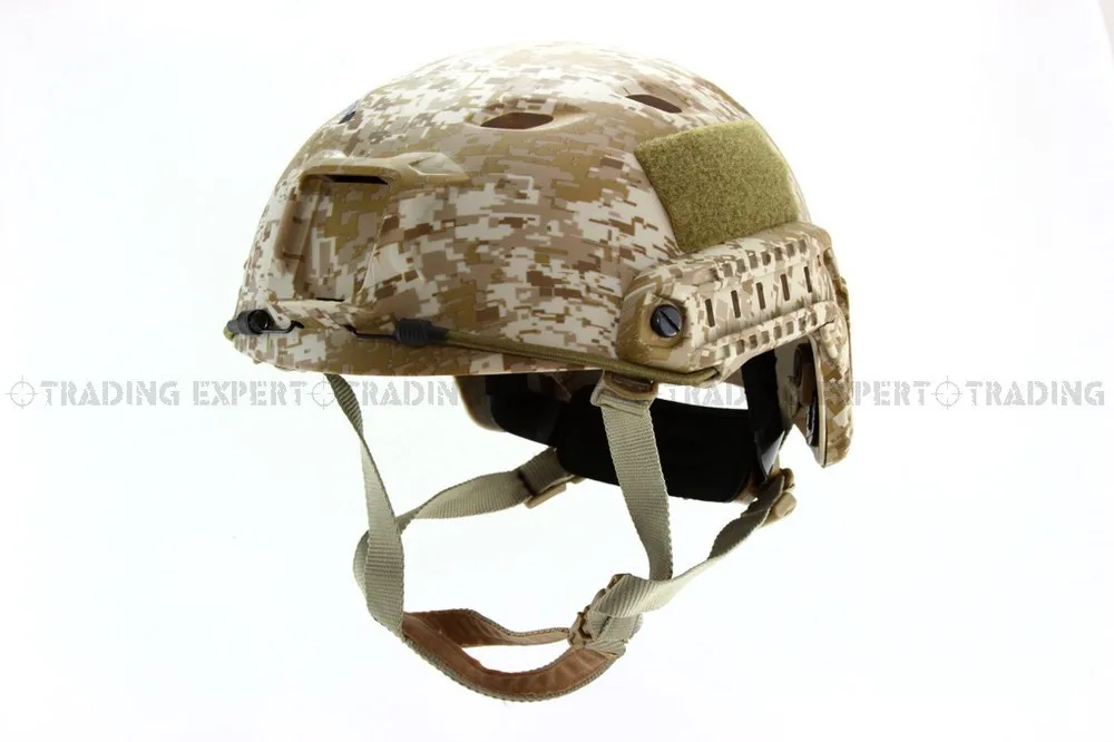 Для страйкбола фирмы emeson Быстрый шлем для бейсджампинга(уплотнения пластины Highlander ATFG Mandrake Marpat Пустыня AT) em5659c