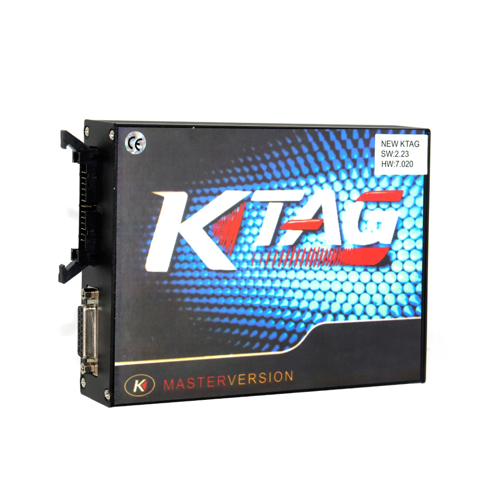 Без жетонов 7,020 KTAG K tag V7.020 V2.23 онлайн мастер KTAG V7.020 K-TAG ECU чип тюнинг для автомобилей грузовиков подарки ECM Winols